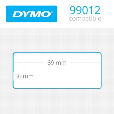 DYMO LW Geniş Adres Etiketi 520 li Paket 36x89mm 99012