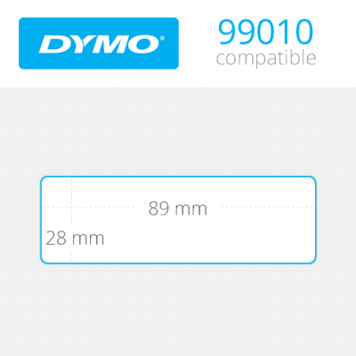 DYMO 99010 LW Çok Amaçlı Etiket 28x89mm / 260 lı Paket
