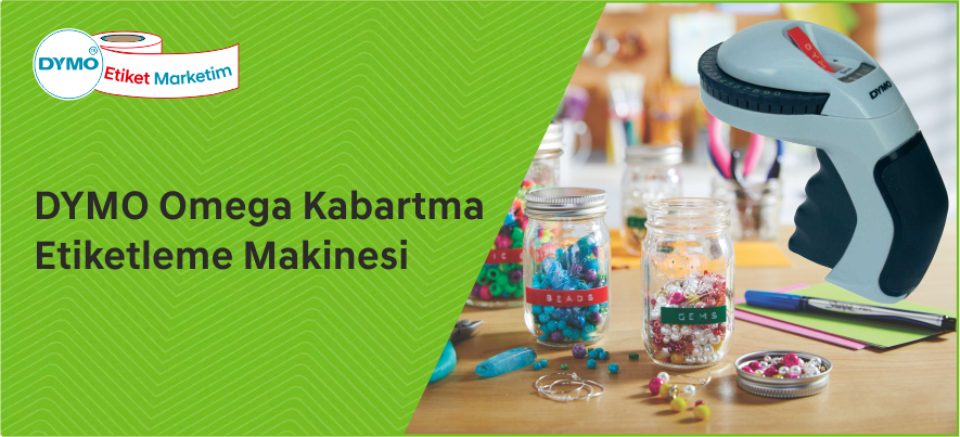 DYMO Omega Kabartma Etiketleme Makinesi